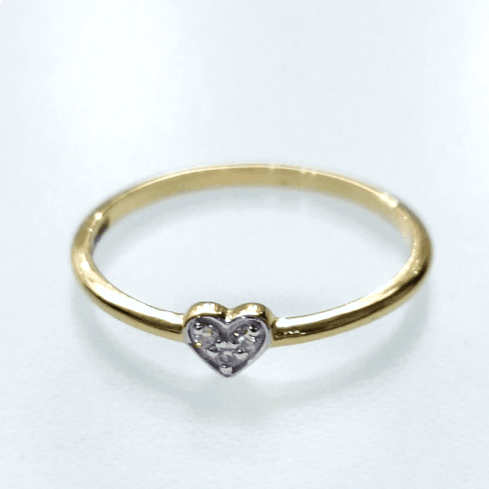 Heart Diamond Ring