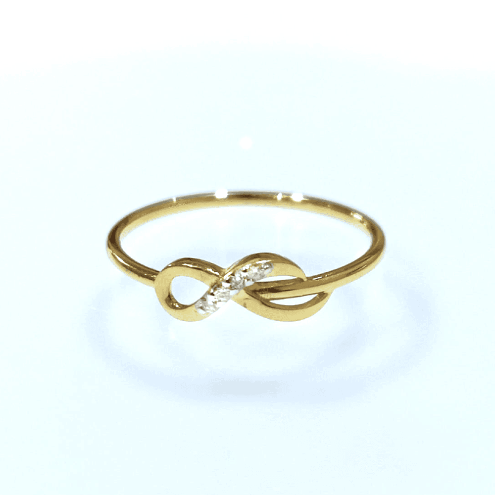 Diamond Infinity Ring