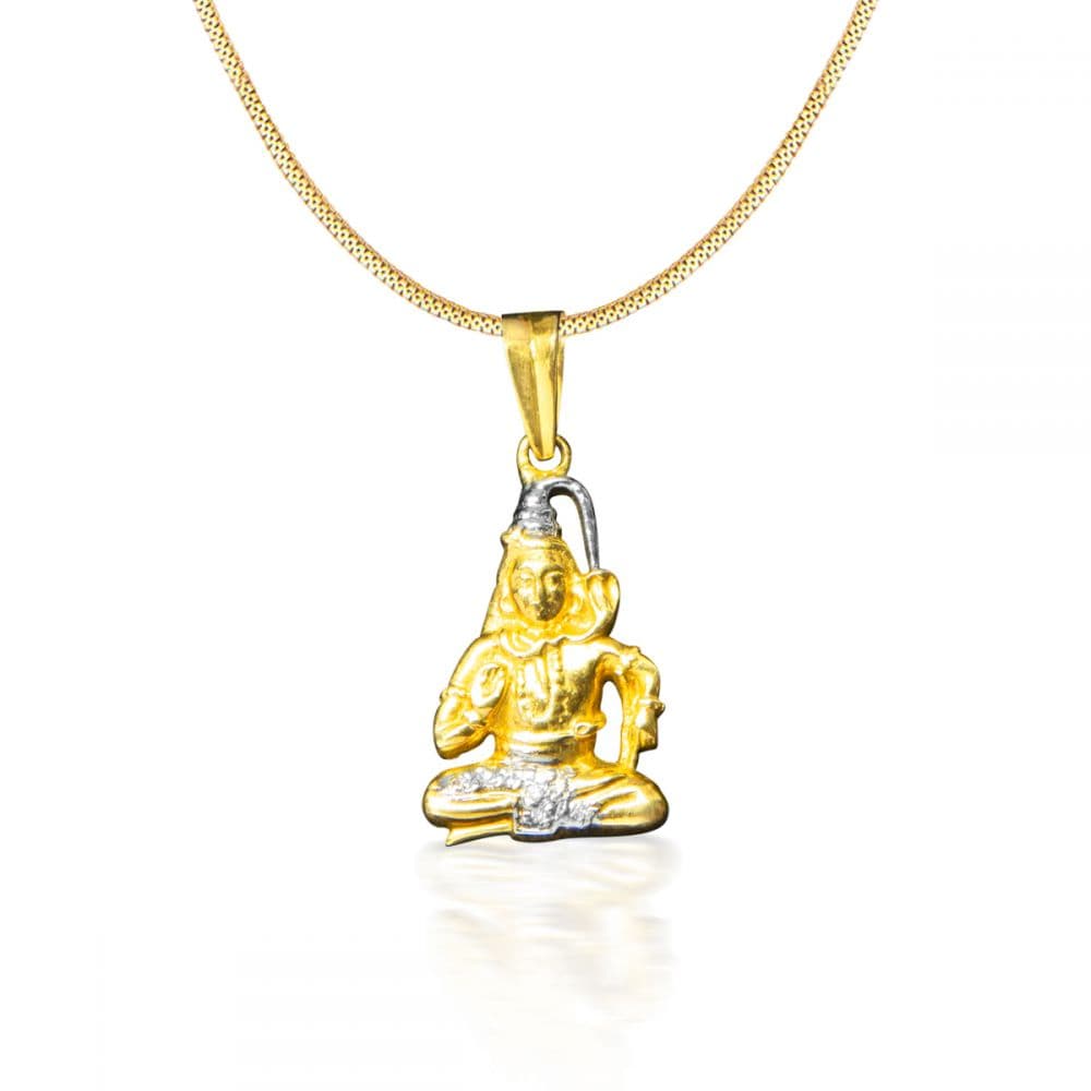 Gold and Diamond Pendant