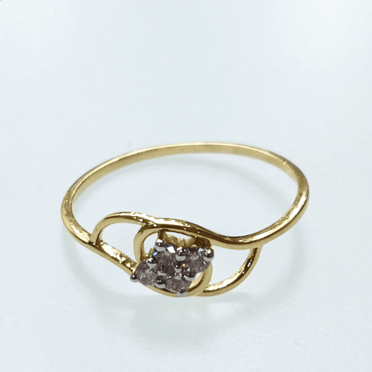 Cluster Diamond Ring