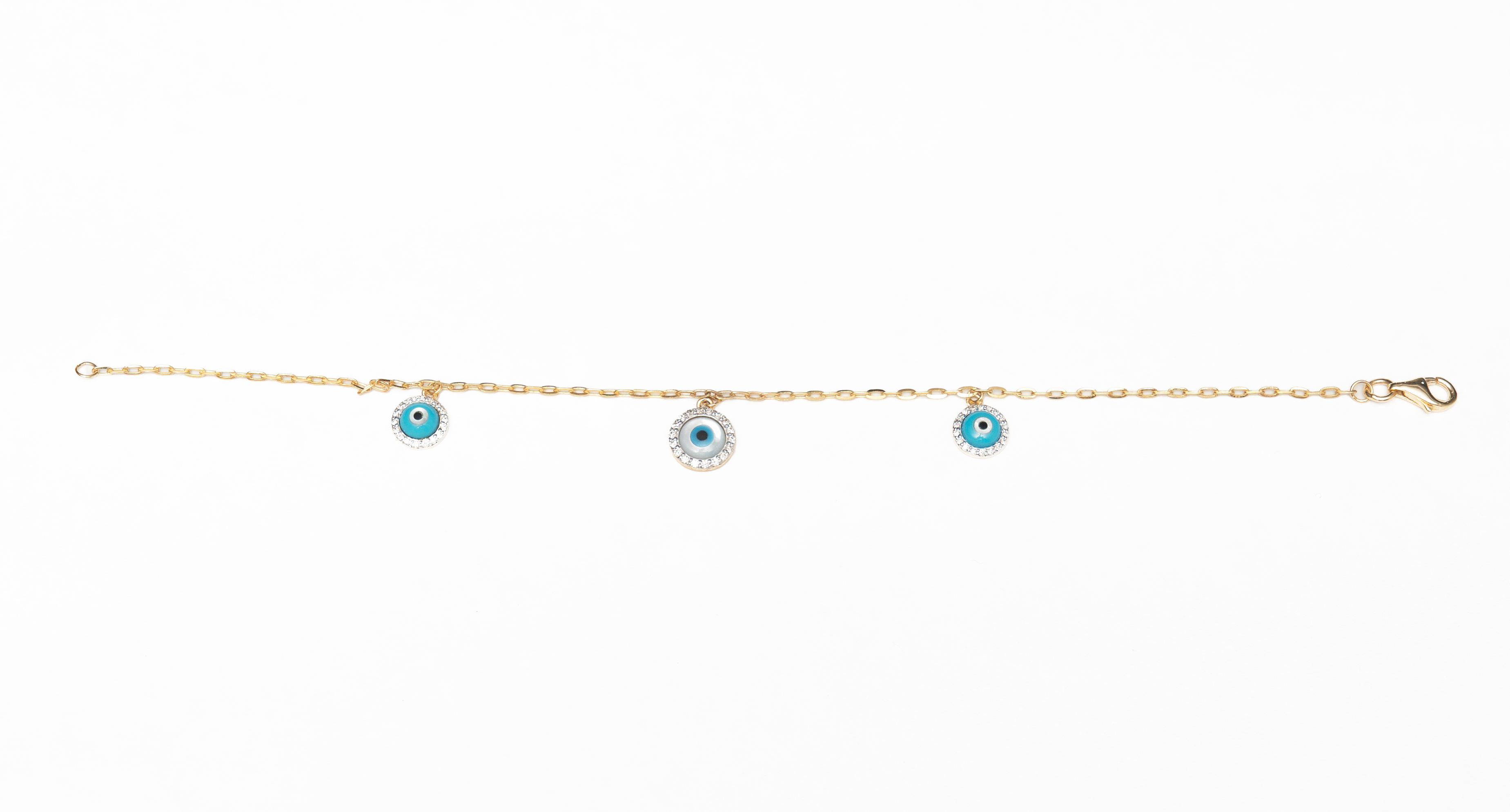 Diamond Bracelet in 14k Yellow Gold