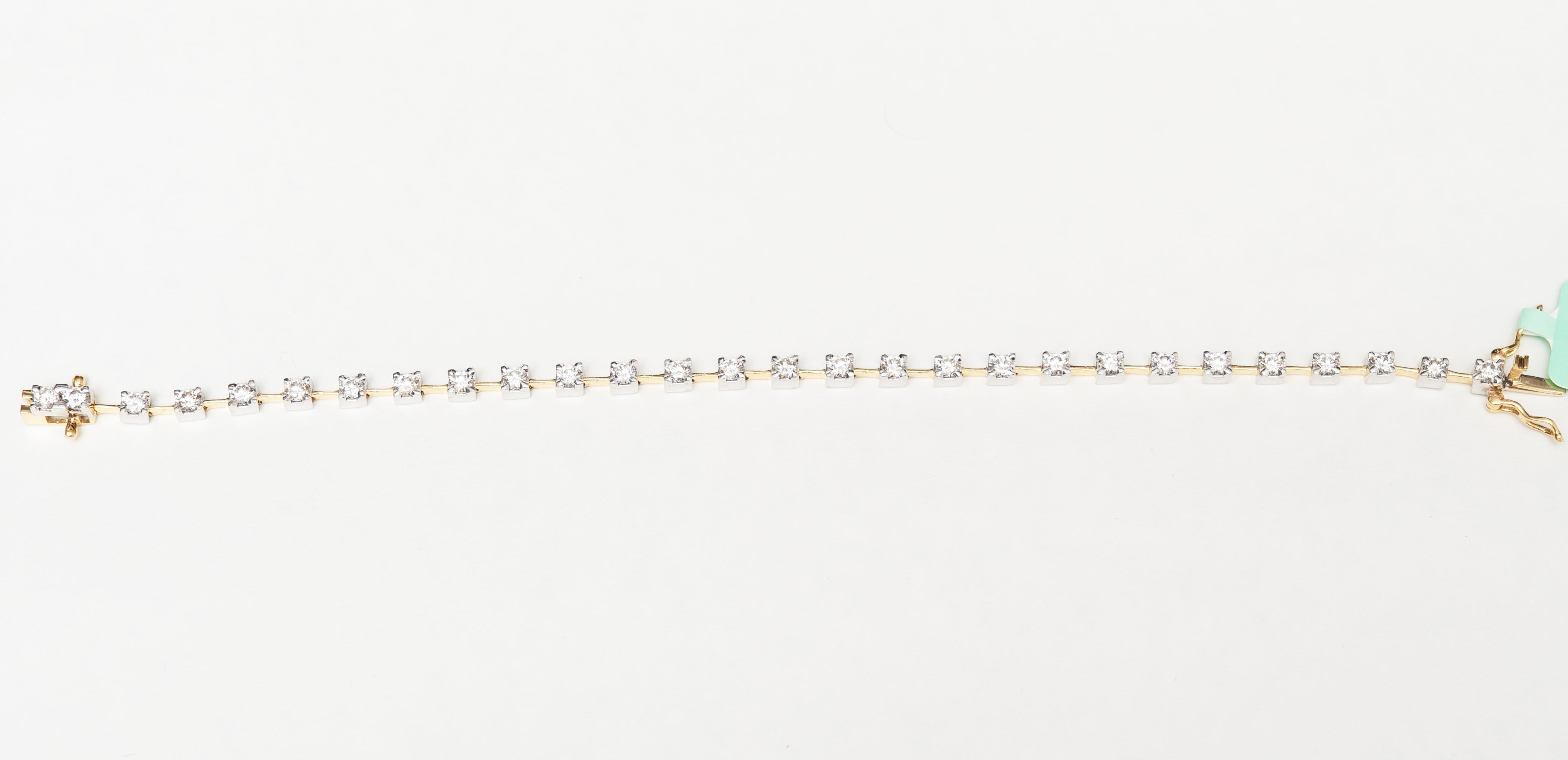 Flexible Diamond Bracelet in 14k Yellow Gold