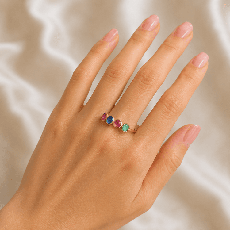 RBE Trinity Ring in 14k Yellow Gold